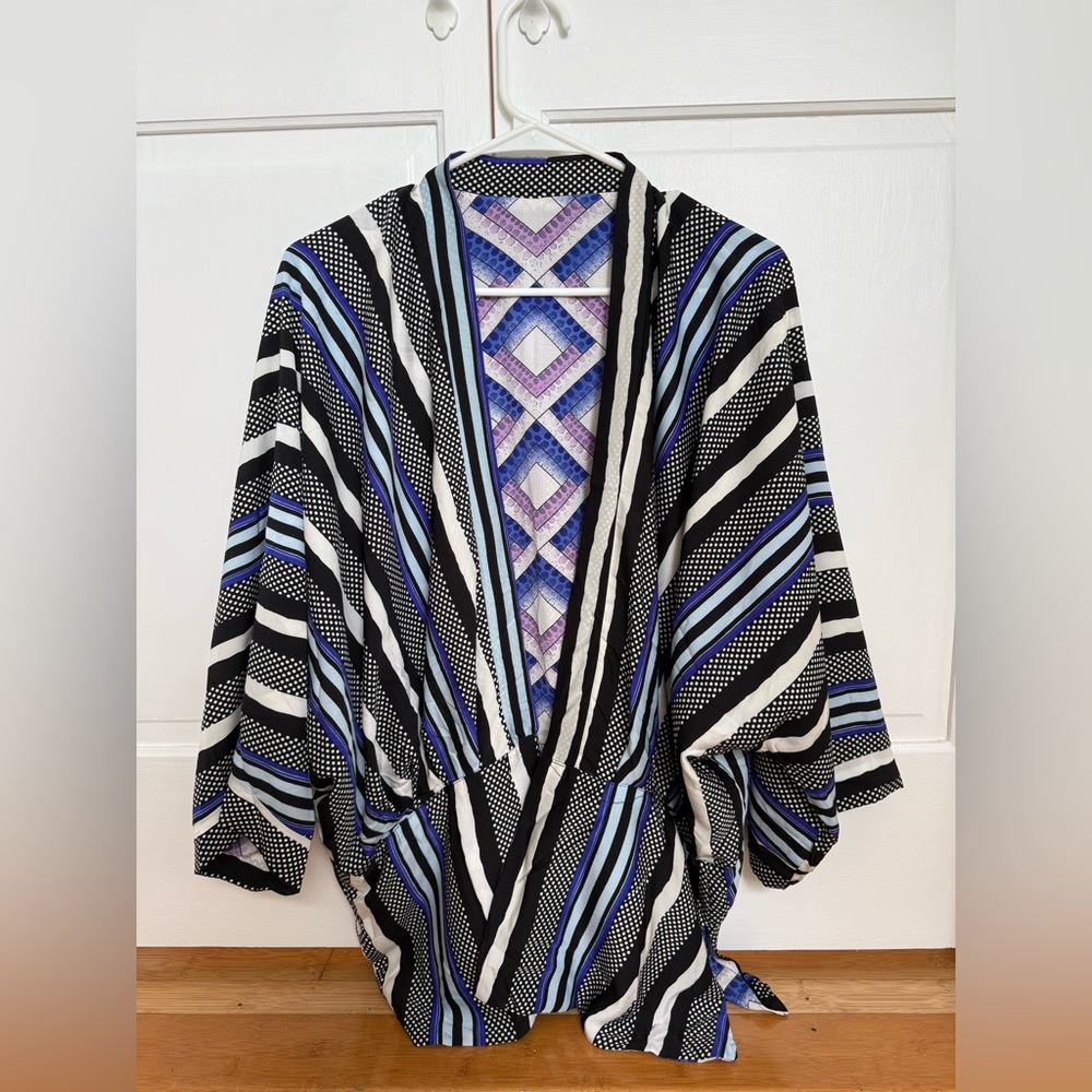 Reversible Kimono Cardigan